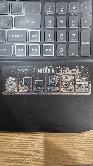 Acer Nitro 5  na części