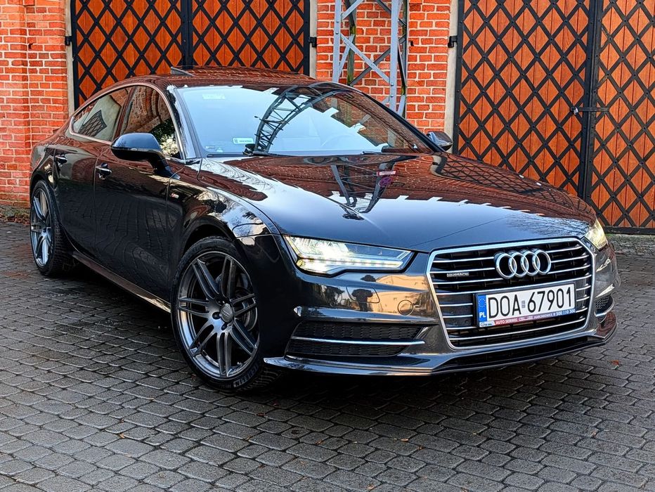 Audi A7 Sportback VAT 23% BANG OLUFSEN hak 3.0TDI 4G8 Lift C7.5 QUATTRO c7 facelift