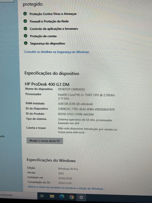 HP Prodesk 400 G3