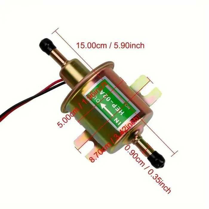 Bomba de combustível eléctrica 12v gasolina gasóleo