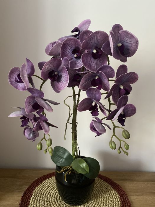 Storczyk w wazoniku sztuczny