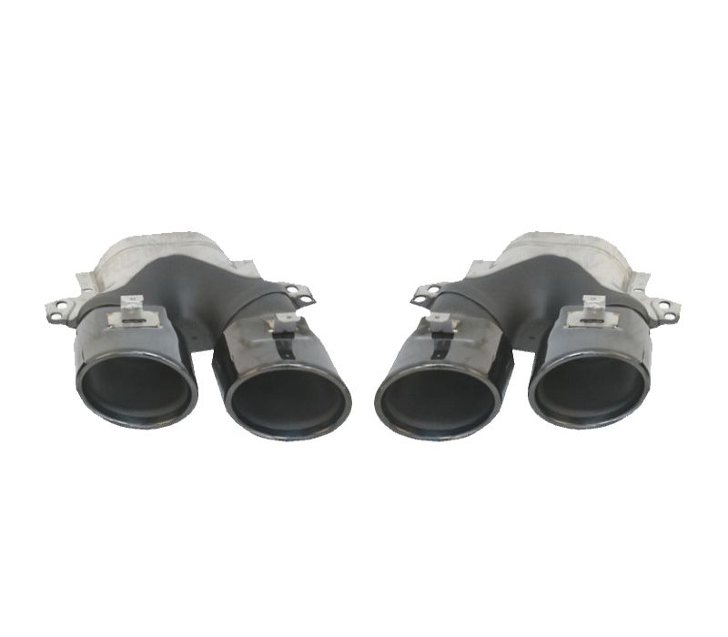 PONTEIRAS DE ESCAPE MERCEDES GLC C253 X253 15-18 LOOK AMG GLC43 PRETAS
