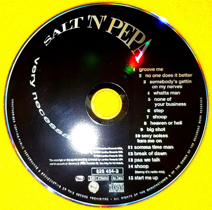 Salt 'N' Pepa – Very Necessary (CD, 1993)