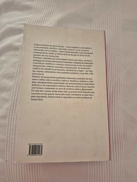 Livro Bento de Jesus Caraça