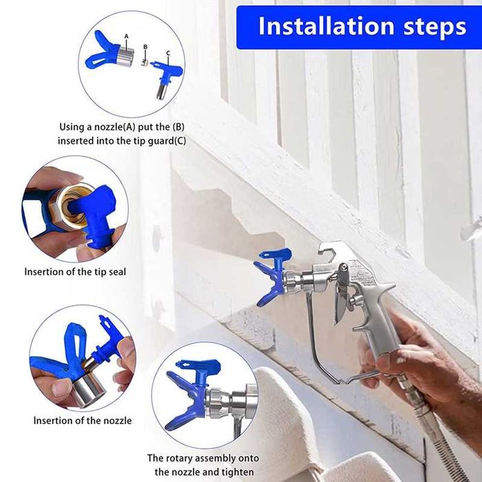 Boquilha de plástico airless Leroy