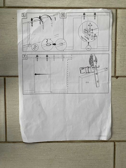 Розсувна система Loft  чорна 2 м 100 кг