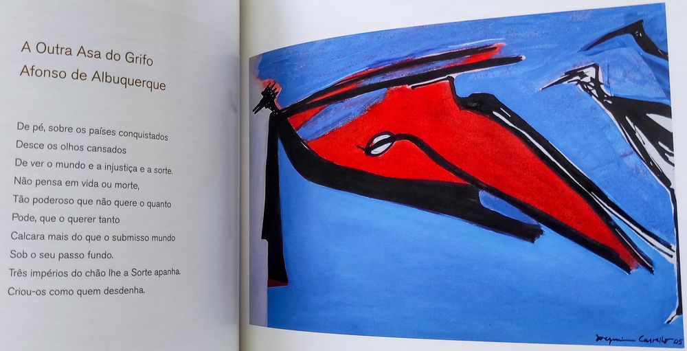 Um olhar sobre mensagem de Fernando Pessoa, Joaquim Carvalho - pintura