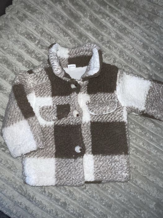 Шубка тедді 12-18 м 80-86 р