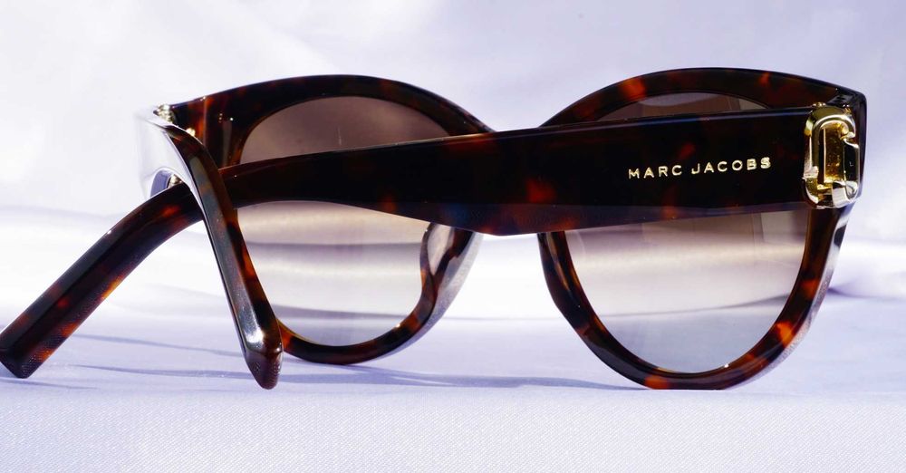 Okulary Marc Jacobs MARC 181S 086HA bursztynowe polaryzacja ray ban