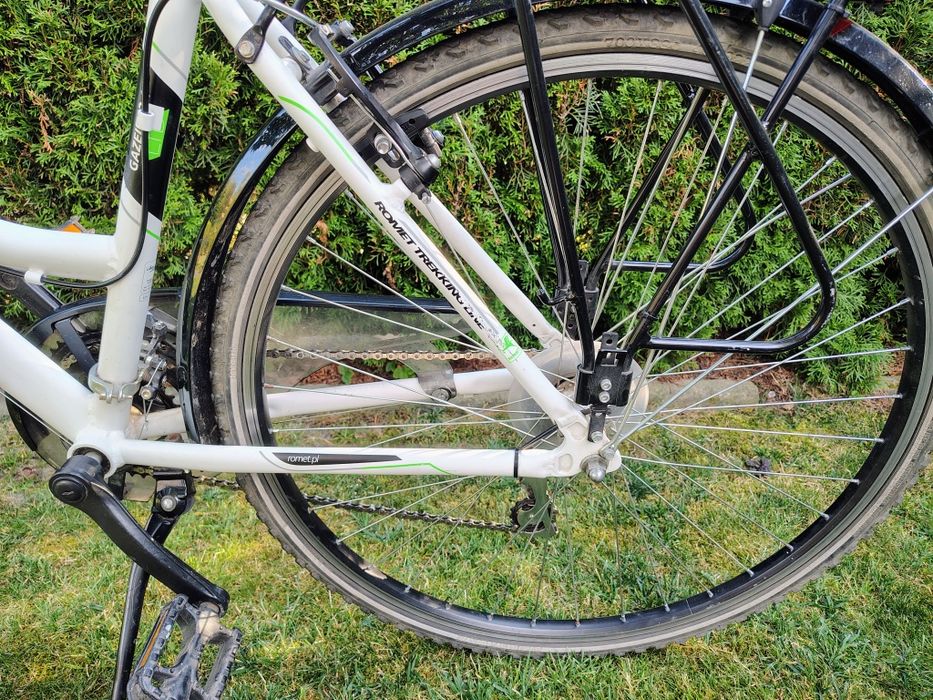 Rower Romet Gazela 2.0 LTD trekking line damski biały