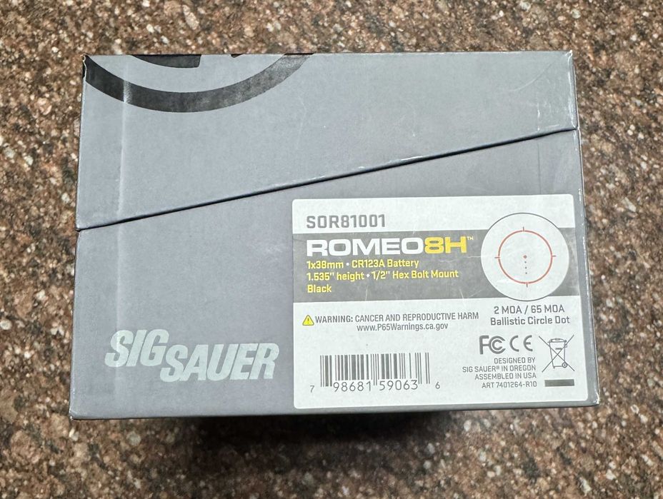 Прицел коллиматорный Sig Sauer ROMEO8H