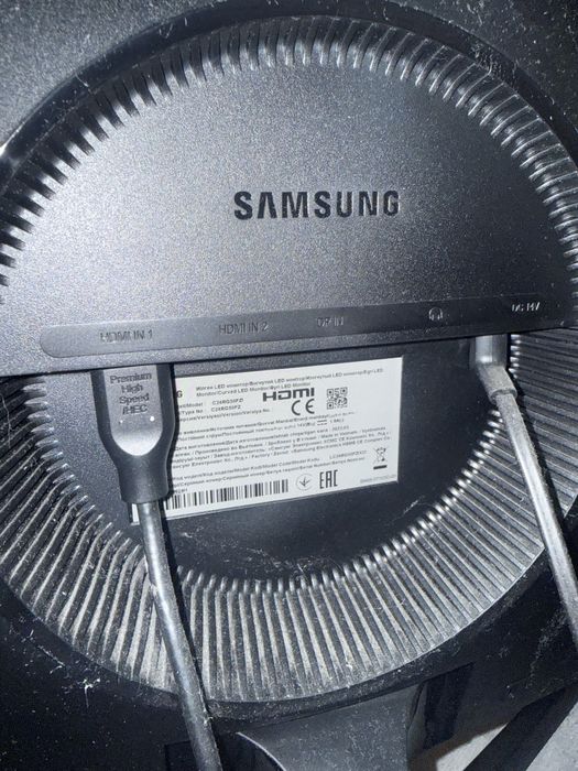 Монітор 23.6" Samsung Gaming C24RG50 (LC24RG50FZIXCI)