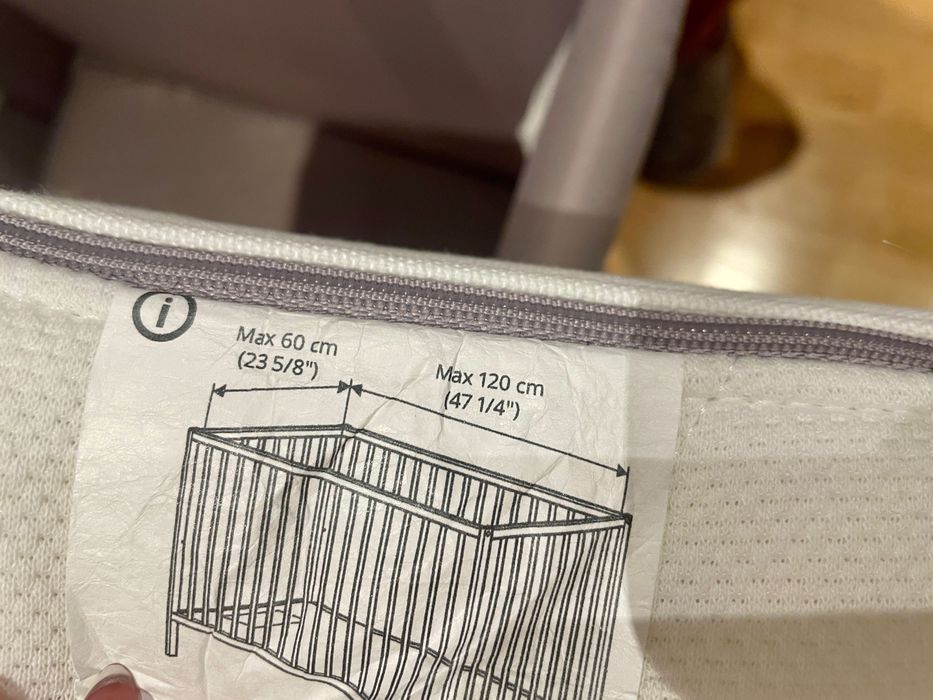 Colchão JÄTTETRÖTT do ikea para berço [60x120x11 cm] + oferta