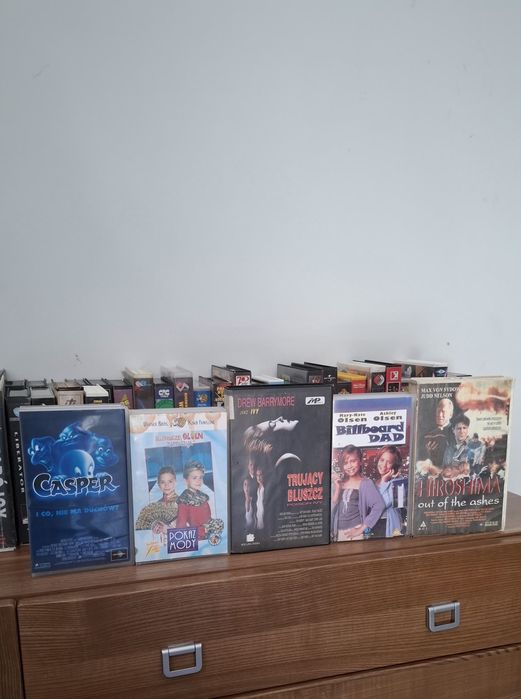 Kasety VHS, gratki dla kolekcjonera