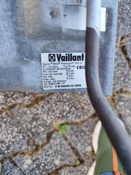 Esquentador Vaillant reparado