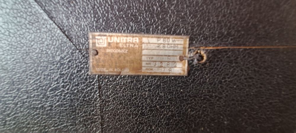 Obudowy kolumn Unitra Eltra Eltron zg60