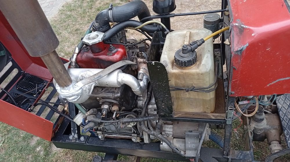 Traktorek SAM fiat 126p
