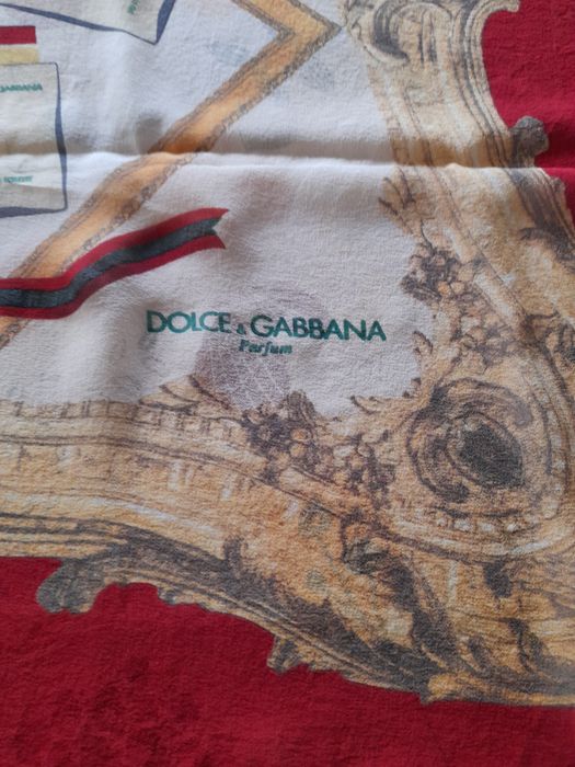 Lenço seda dolce e gabbana