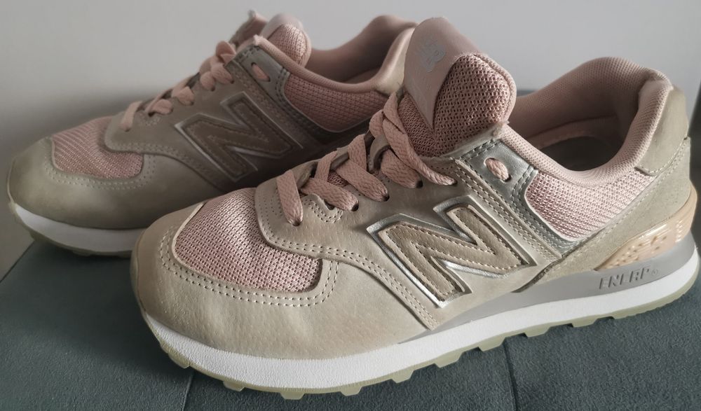 Adidasy New Balance WL574EQ rożowe damskie 38