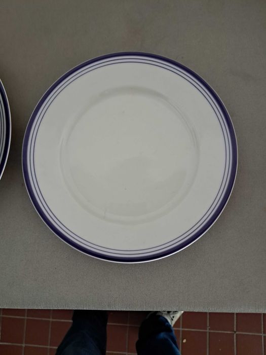 Conjunto de pratos Spal. 6 de cada