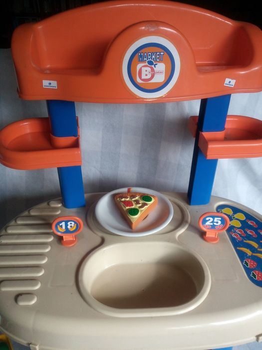 Brinquedo didático banca de mercado