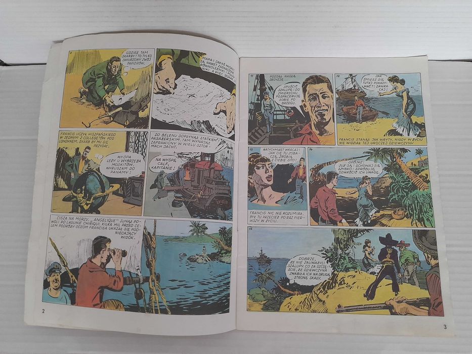 Komiks SKARB MAJÓW KAW 1989 wydanie 1 Tibor Cs. Horvath