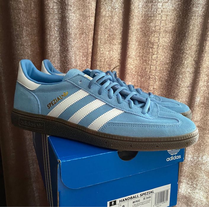 Кроссівки Adidas Handball Spezial Light Blue (Оригінал, Нові)