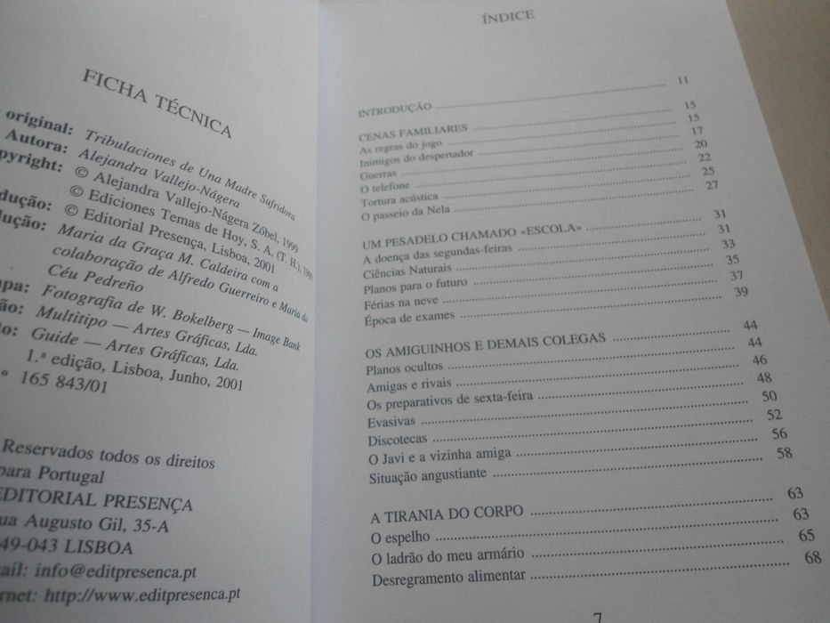 Sou Mãe de dois adolescentes por Alejandra Vallejo Nágera