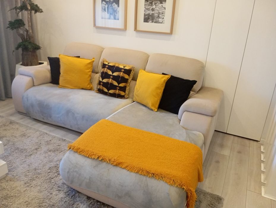 Sofá  com chaise long