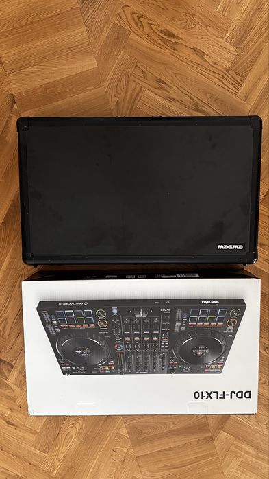 FLX10 Pioneer DDJ + Magma Carry Lite DJ Case XXL  PLUS– stan idealny