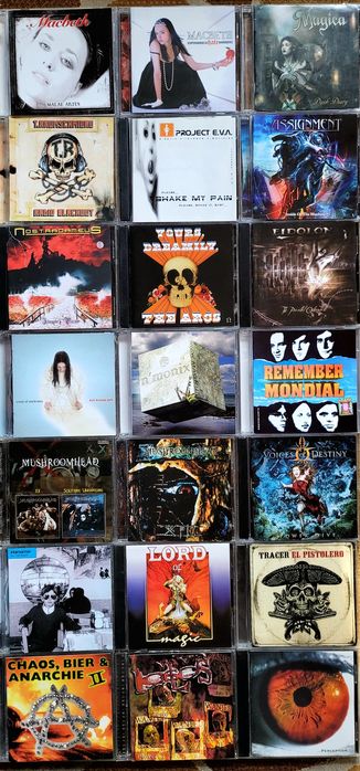 •CD Диски-2•HEAVY METAL ROCK•Компакт Диски •СД ДИСКИ •Объявление-2•