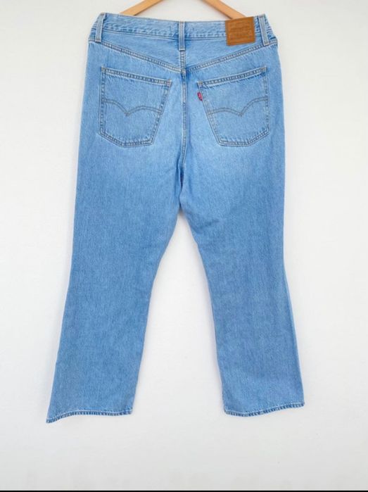 Jeans flare cropped levis