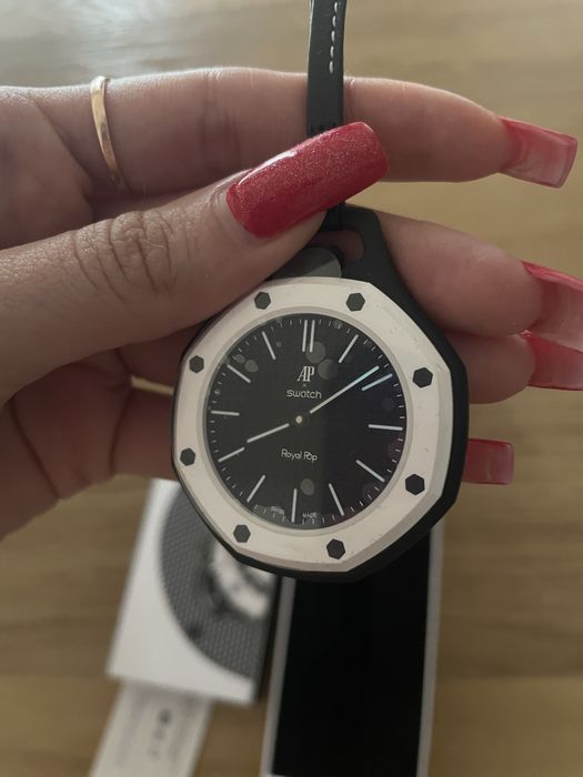 Audemars Piguet x Swatch Bioceramic Royal Pop Ocho Negro