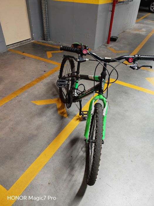 Bicicleta Juvenil JL WENTI 24" – Excelente Estado – Cor Verde