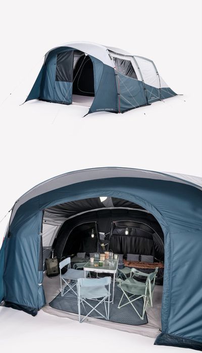 Tenda Quechua Arpenaz 5.2 Fresh & Black – Como Nova