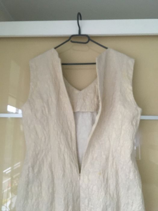 Sukienka Elegancka bez rękawków