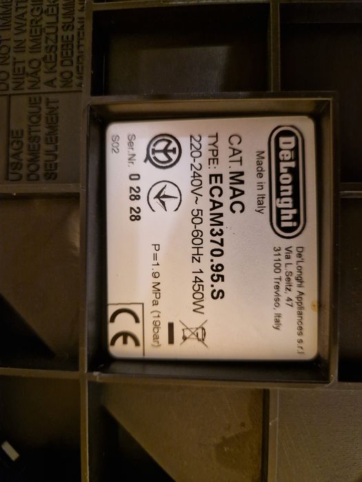 Ekspres do kawy DeLonghi Dinamica plus