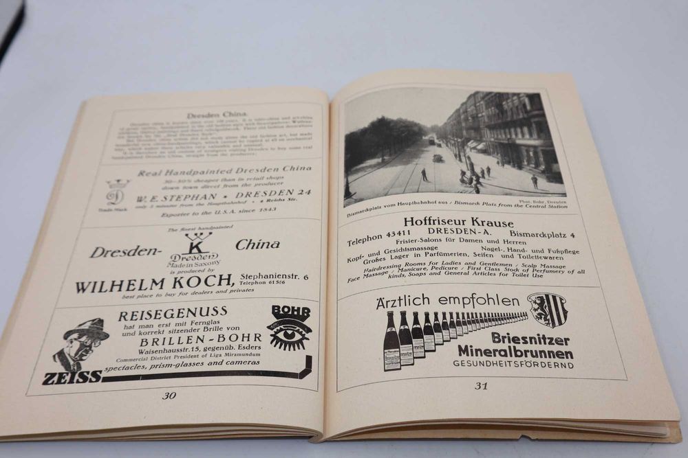 Przewodnik widoki z DREZNA 1930 R L