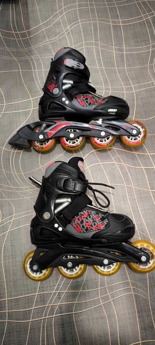 Роликовые коньки 36,5 - 40,5 с защитой