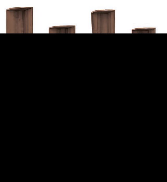 Кутовий сегмент лодочки до шкафу купе