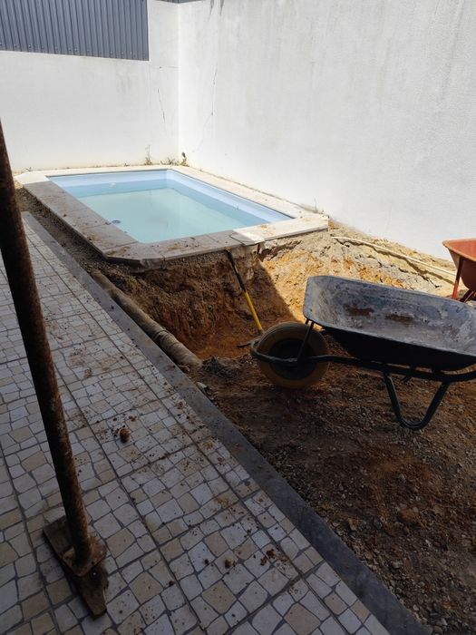 Piscina  de fibra