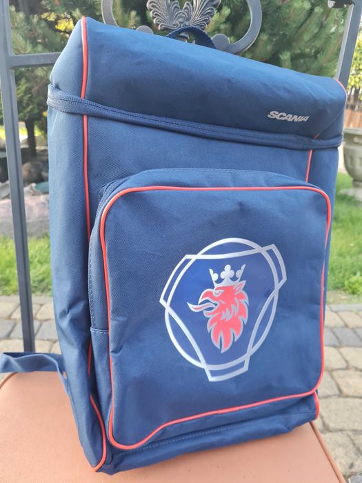 Plecak Scania dla fanów marki.
