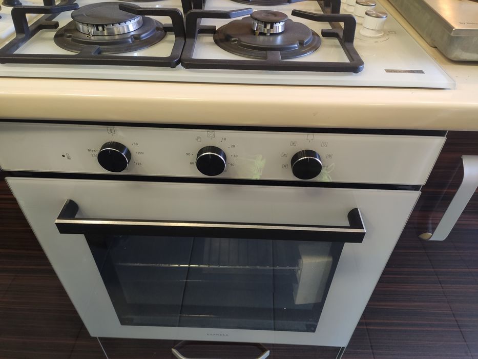 Комплект газовая поверхность  духовой электрический шкаф Турция