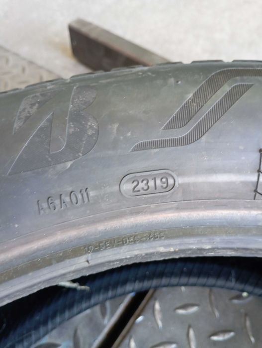Opony letnie 2x 245/50R19 Bridgestone rok 2019 #C026