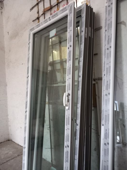 Okna-Balkon Pcv sz865x2100wys , Proevolution 72mm , 3xUszczelka