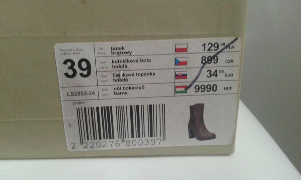 Botki damskie Jenny fairy