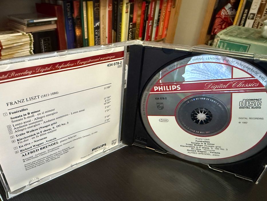 Liszt – Sonata In B Minor, Funérailles, Wagner Venezi – Alfred Brendel