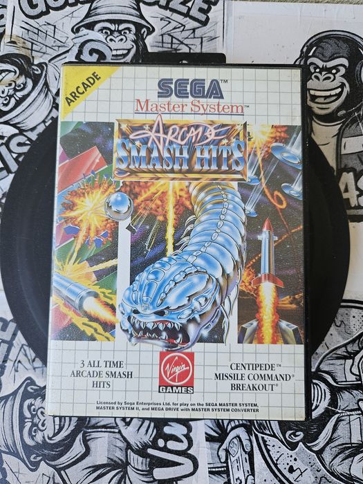 Arcade Smash Hits - Sega Master System (PAL)