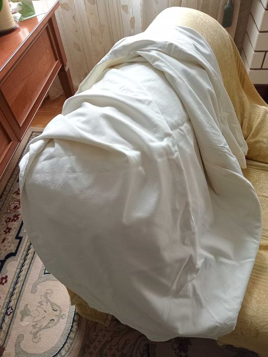 Тканина бязь( 100% бавовна) біла, відріз