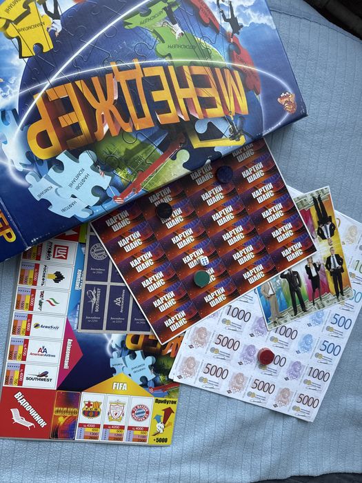 Гра менеджер (економічна настільна гра)